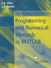 NewAge An Introduction to Programming and Numerical Methods in MATLAB